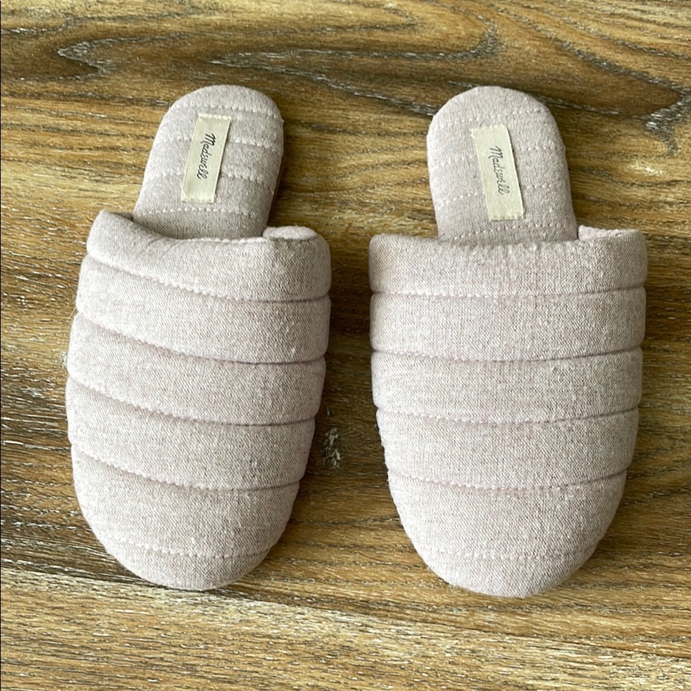 Madewell Quilted Scuff Slippers